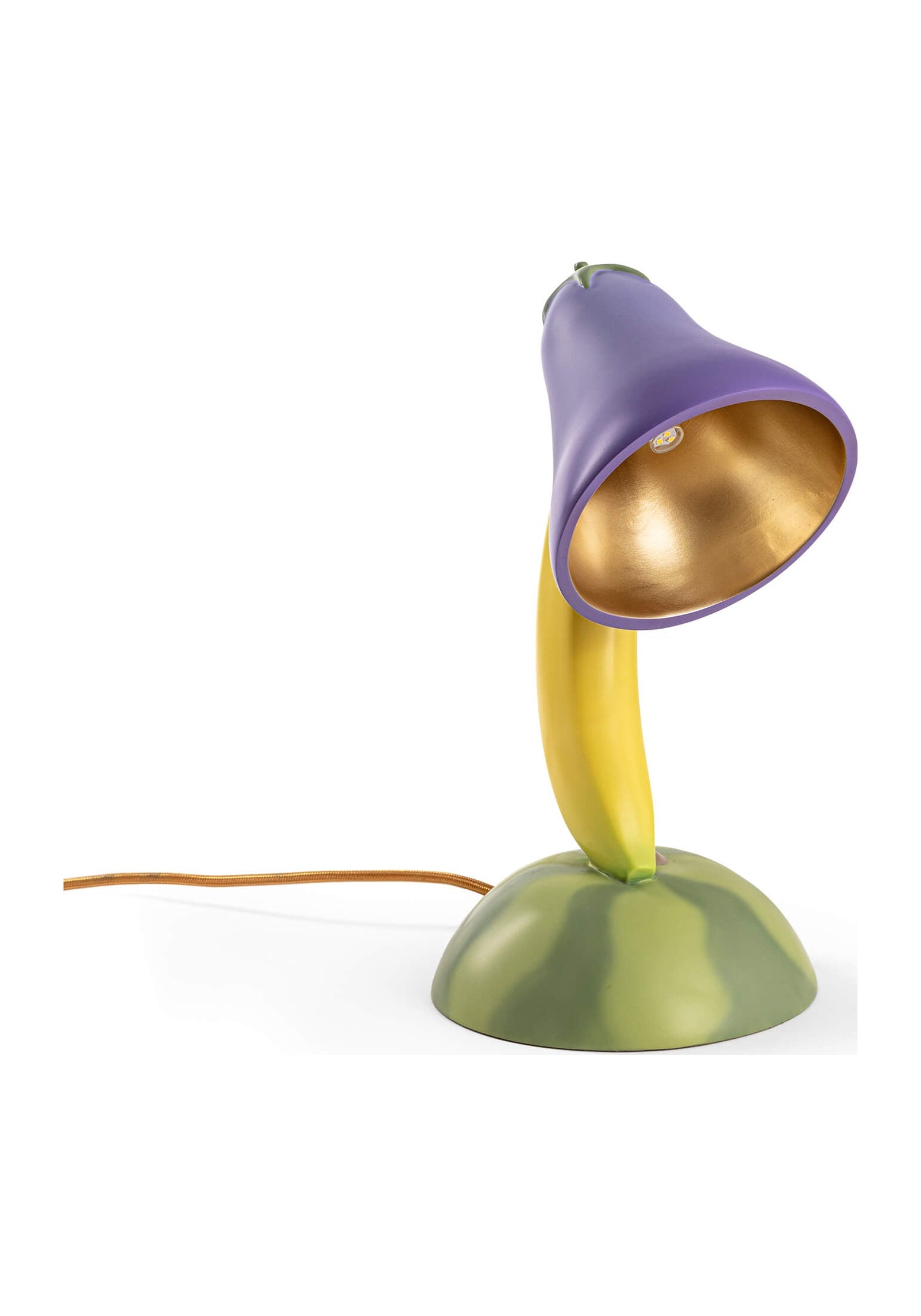 lampe à poser aubergine design Vitamin Seletti