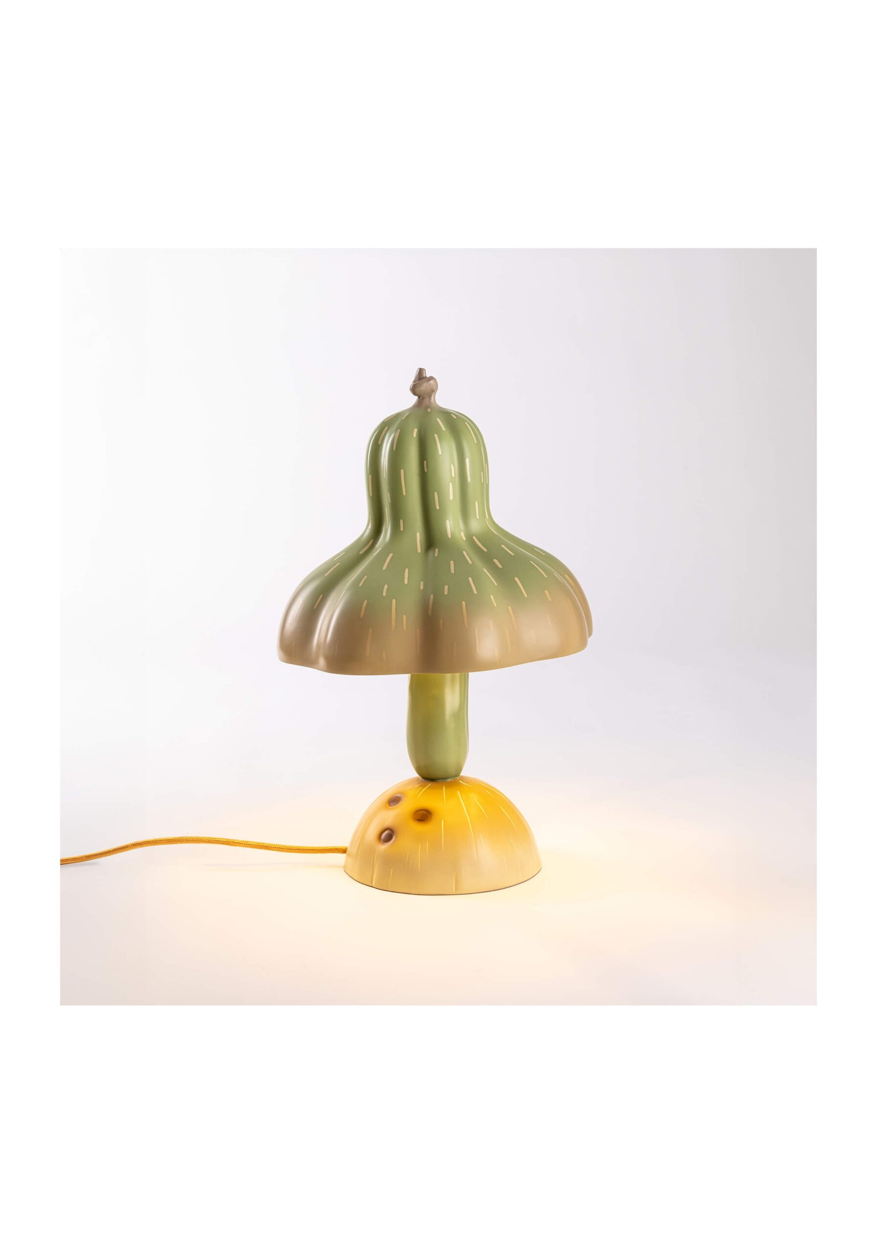 détail lampe à poser citrouille design Vitamin Seletti