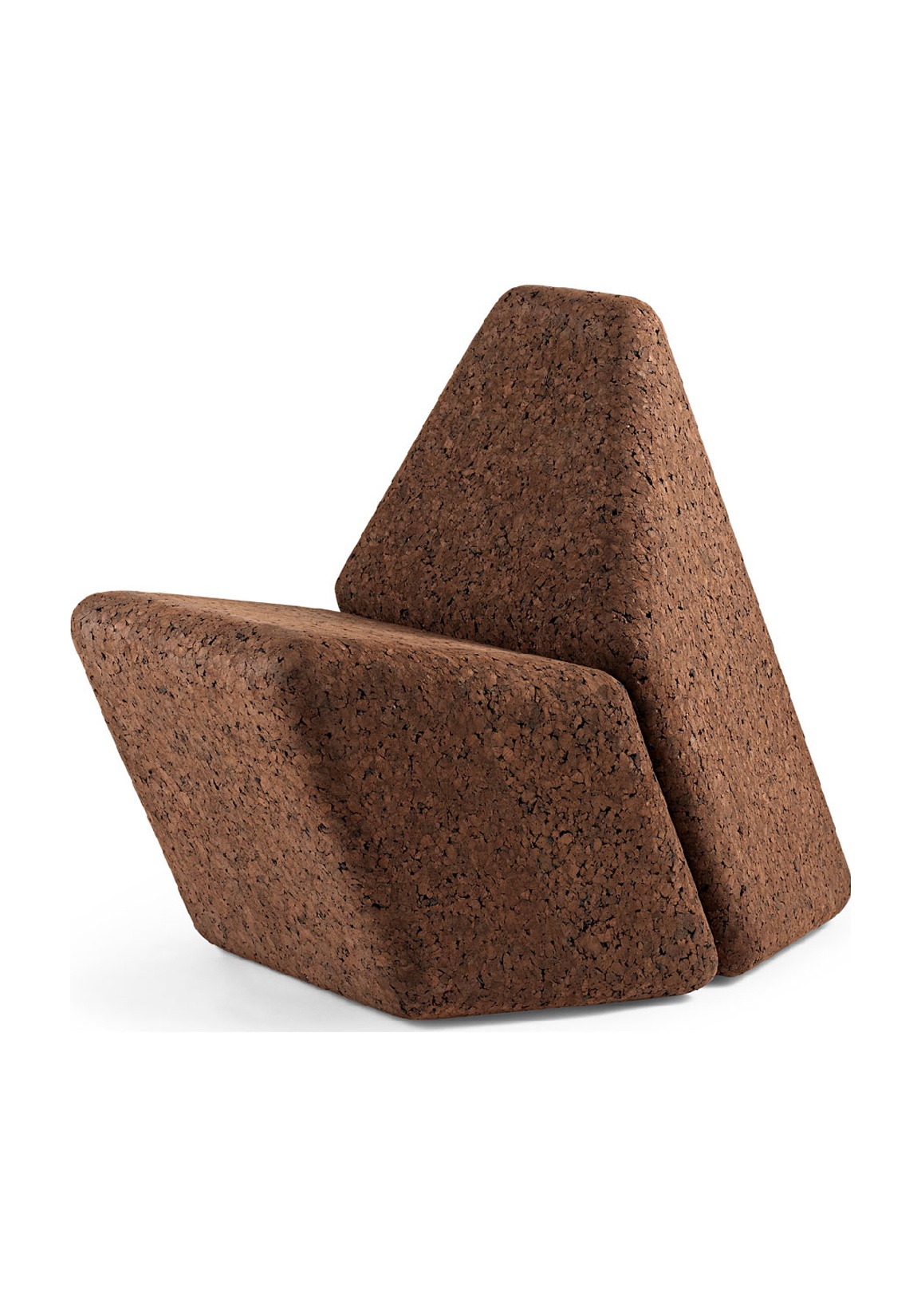 lounge chair cacao liège noir