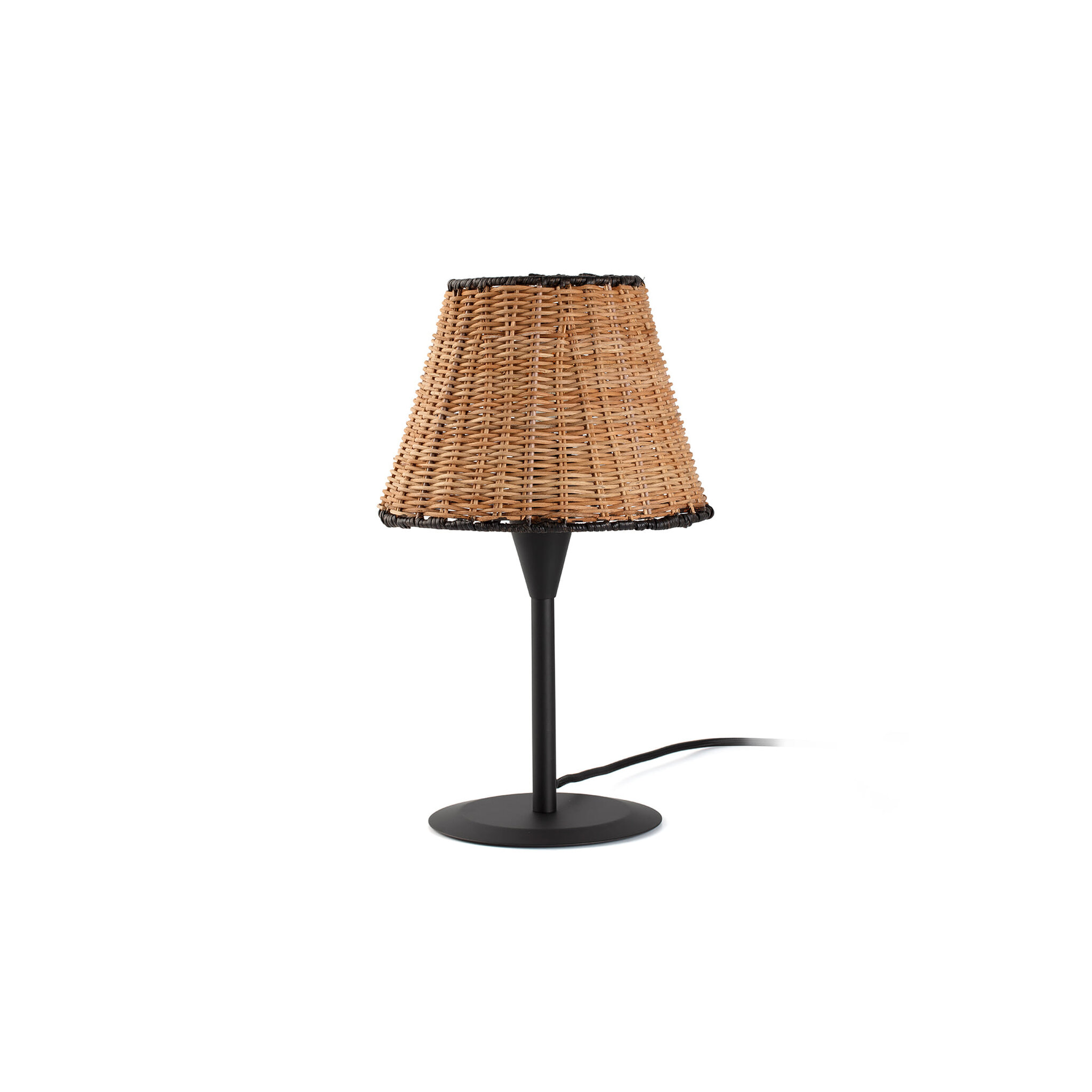 mini lampe table sumba rotin faro