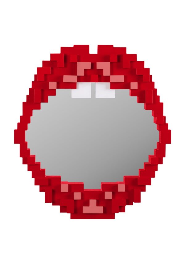 miroir pixel bouche Seletti