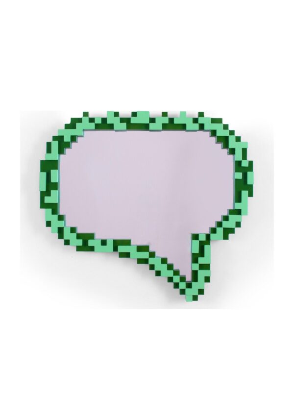 miroir pixel message Seletti