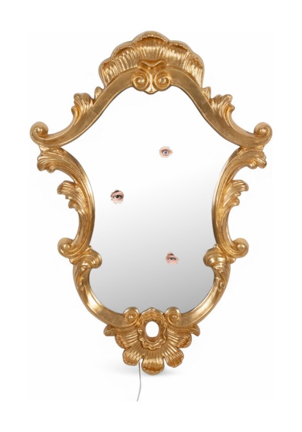 grand miroir design mural Reflecting Trilogy Seletti