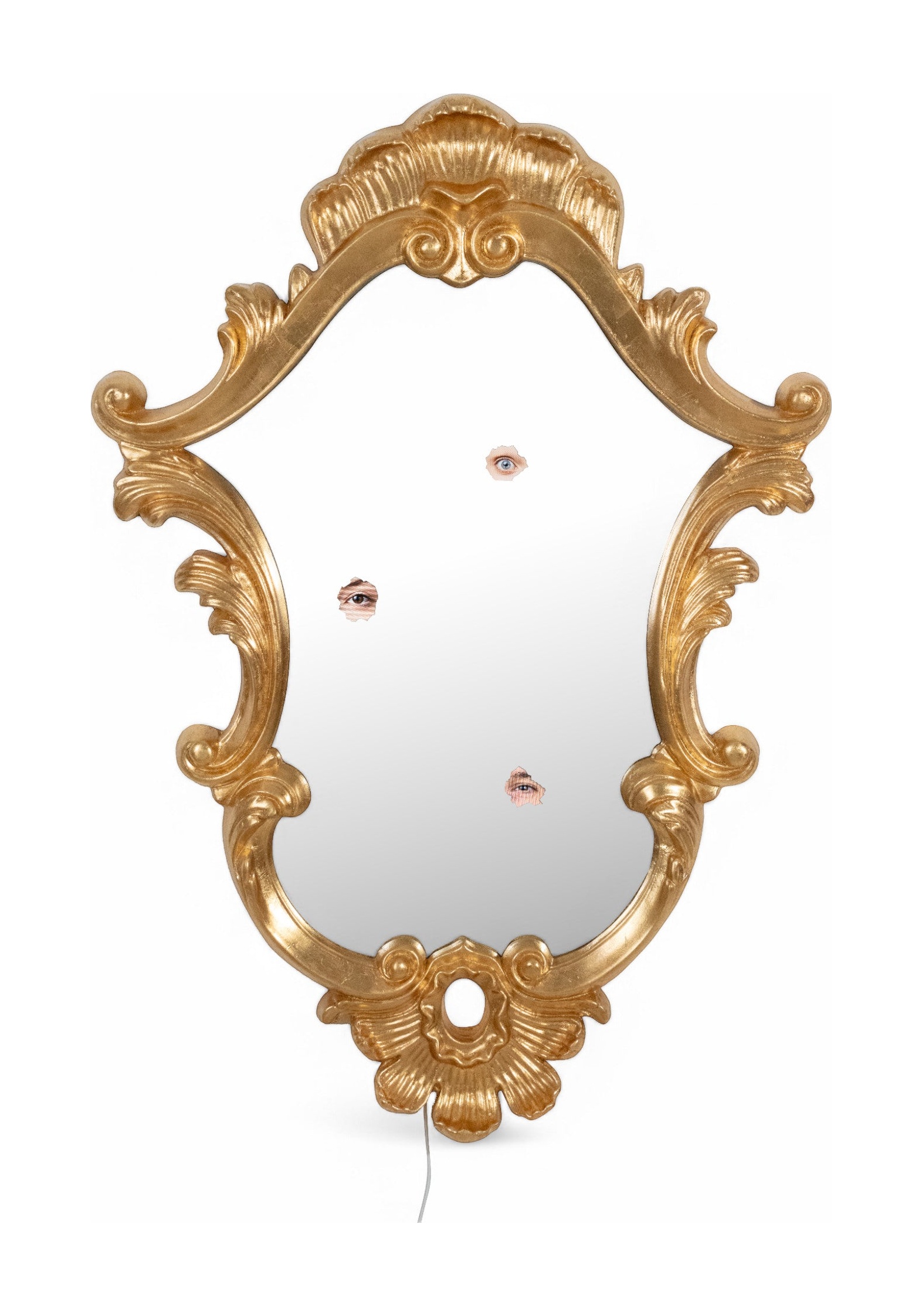 grand miroir design mural Reflecting Trilogy Seletti