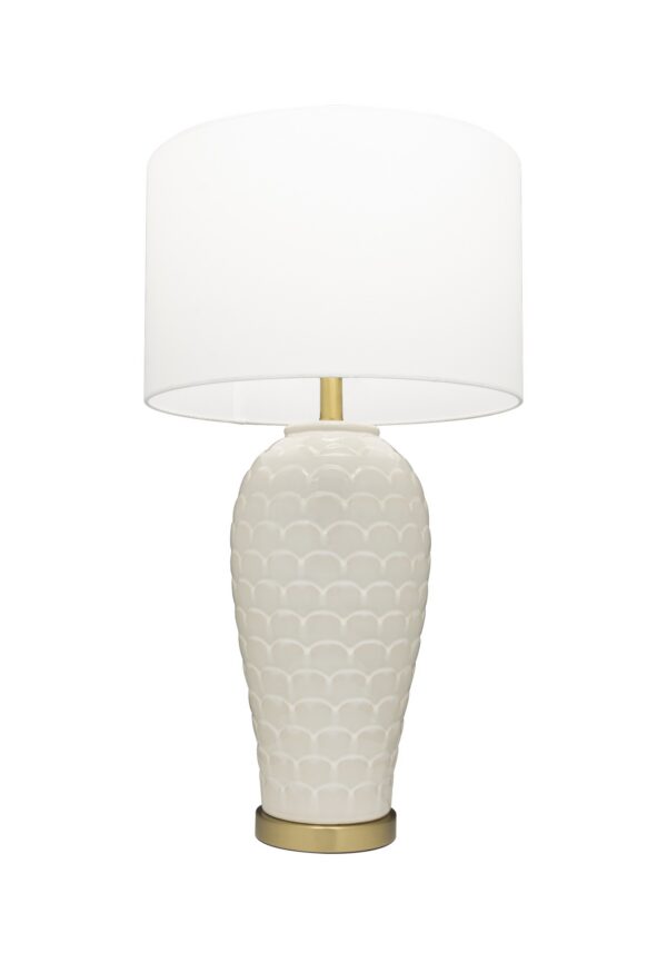 Luminaire tissu : suspensions, lampes et abat-jour en tissu lampe à poser murcia cosmolight