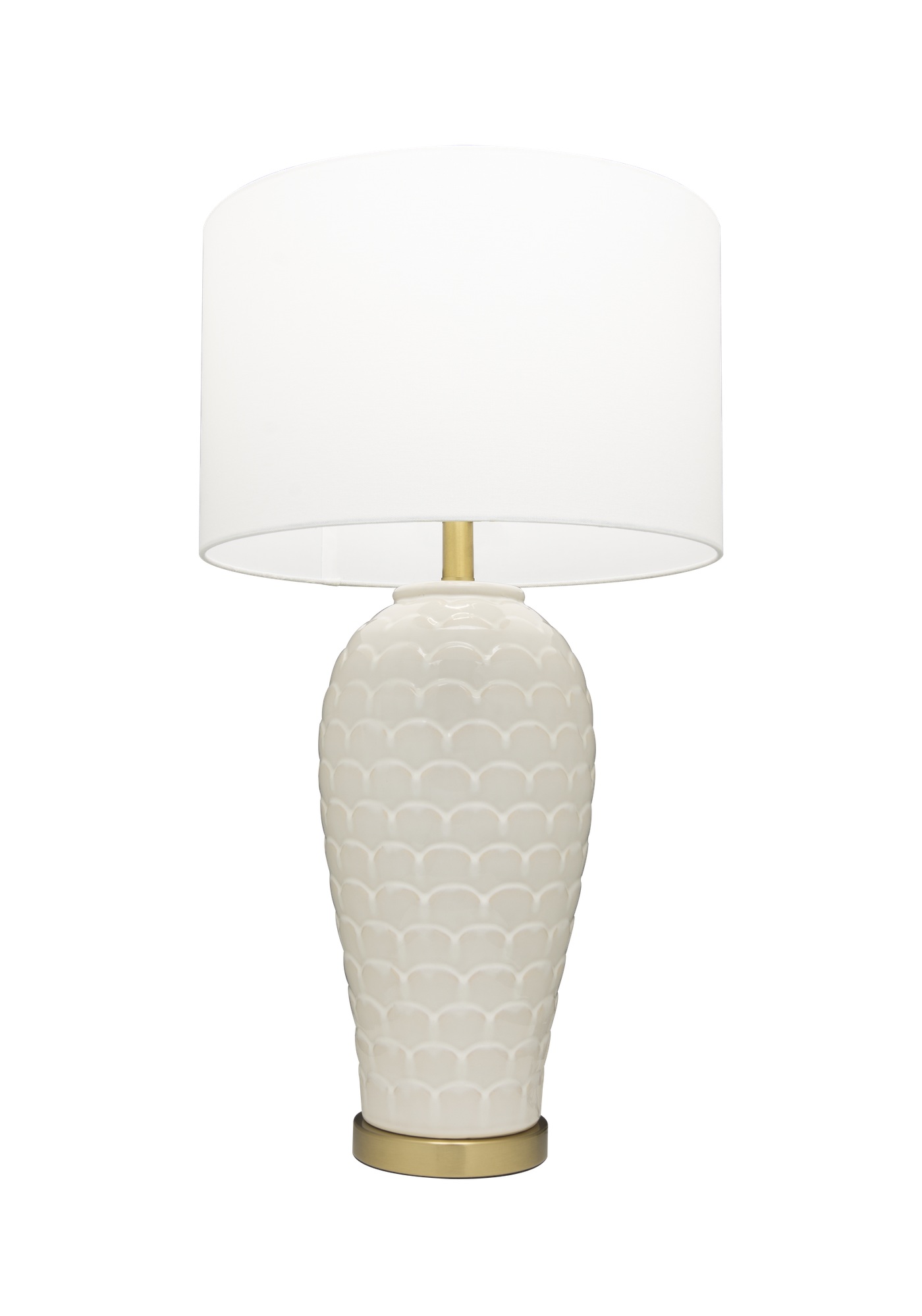 Lampe à Poser Murcia — Base Écailles Ivoire