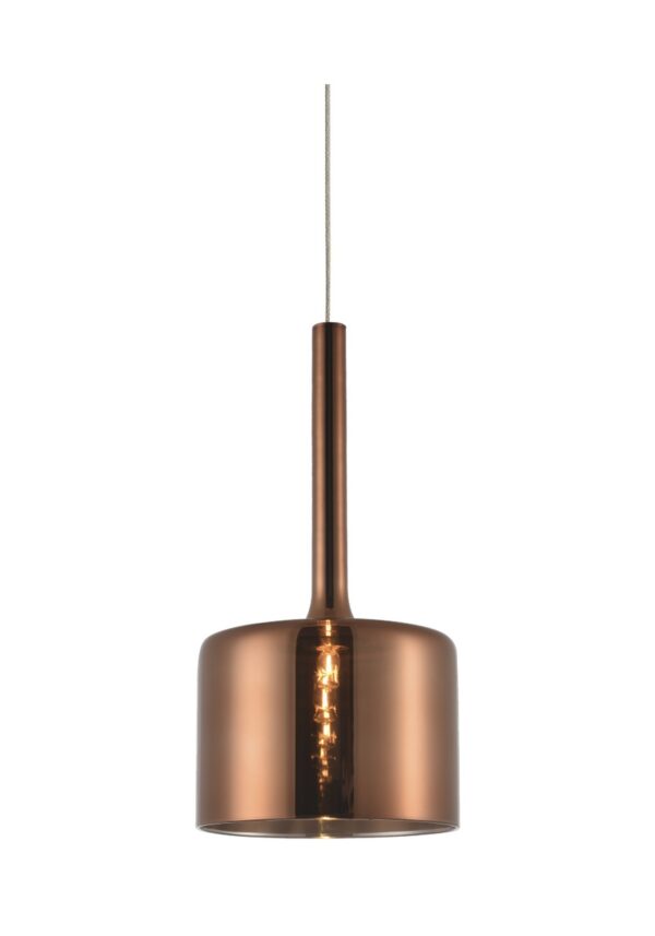 Suspension Copenhagen — Cylindre Cuivre