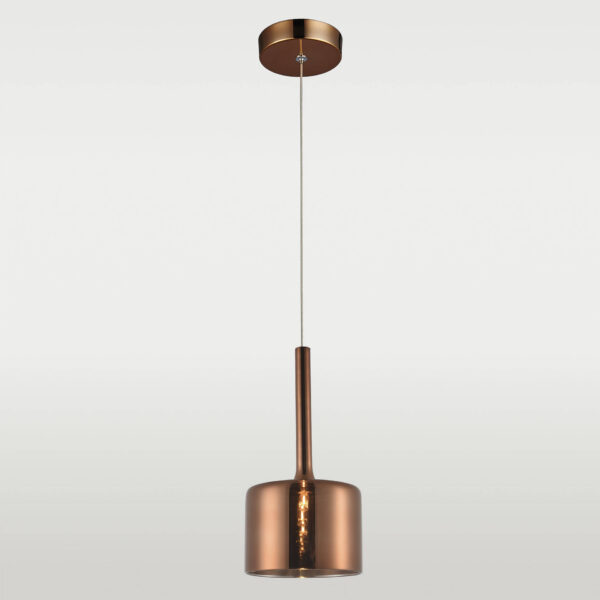 Suspension Copenhagen — Cylindre Cuivre en situation