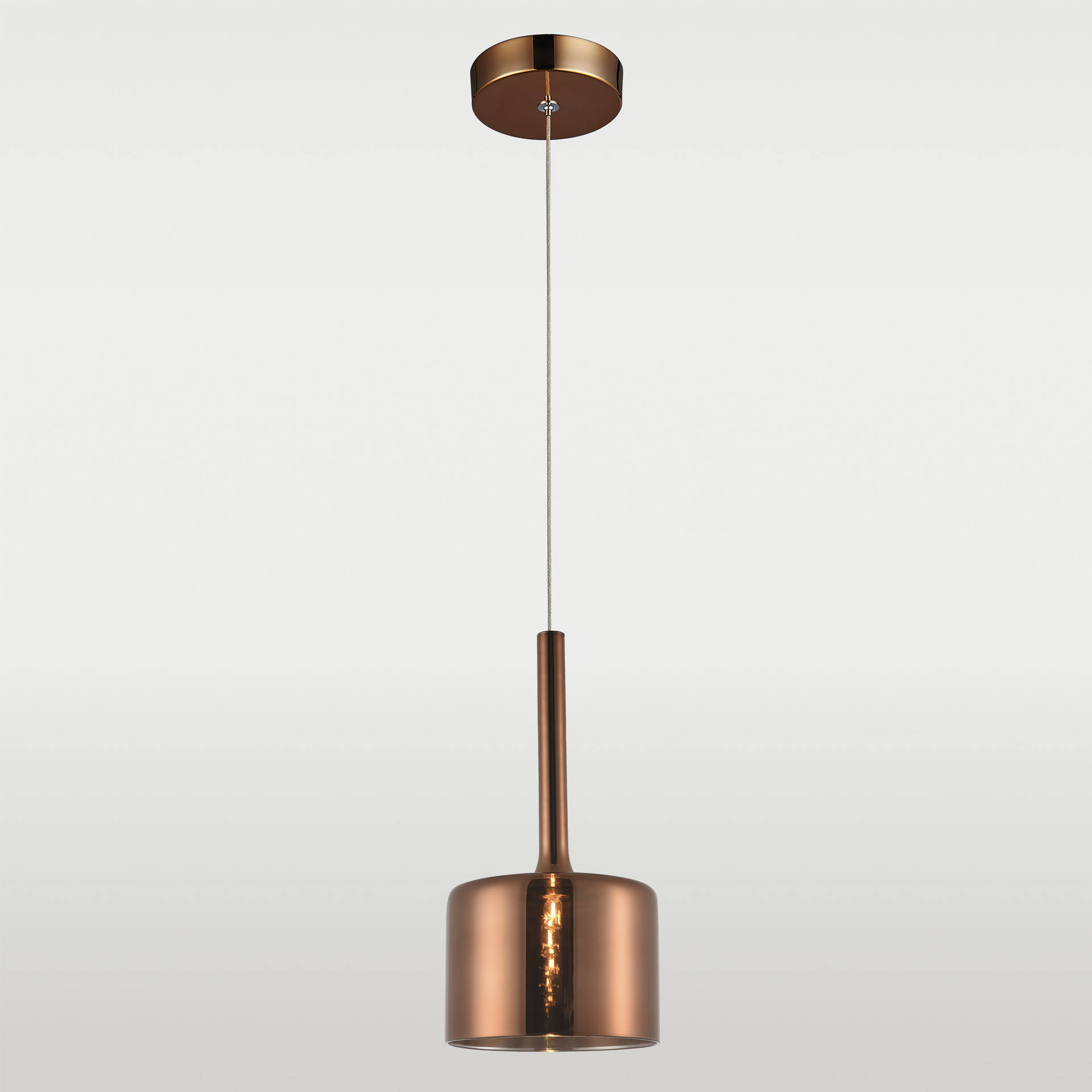 Suspension Copenhagen — Cylindre Cuivre en situation