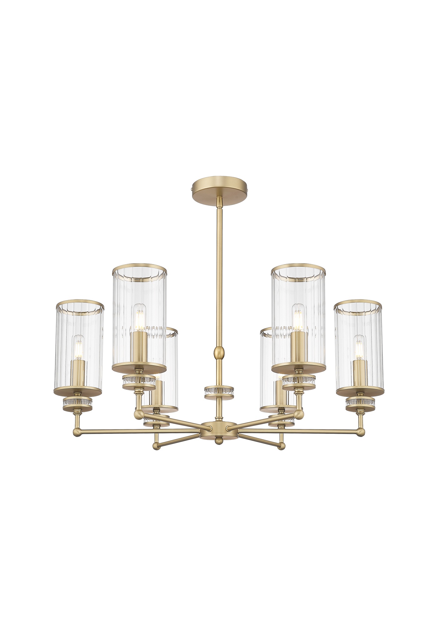 Lustre Haven — Tiers en Verre Ambré