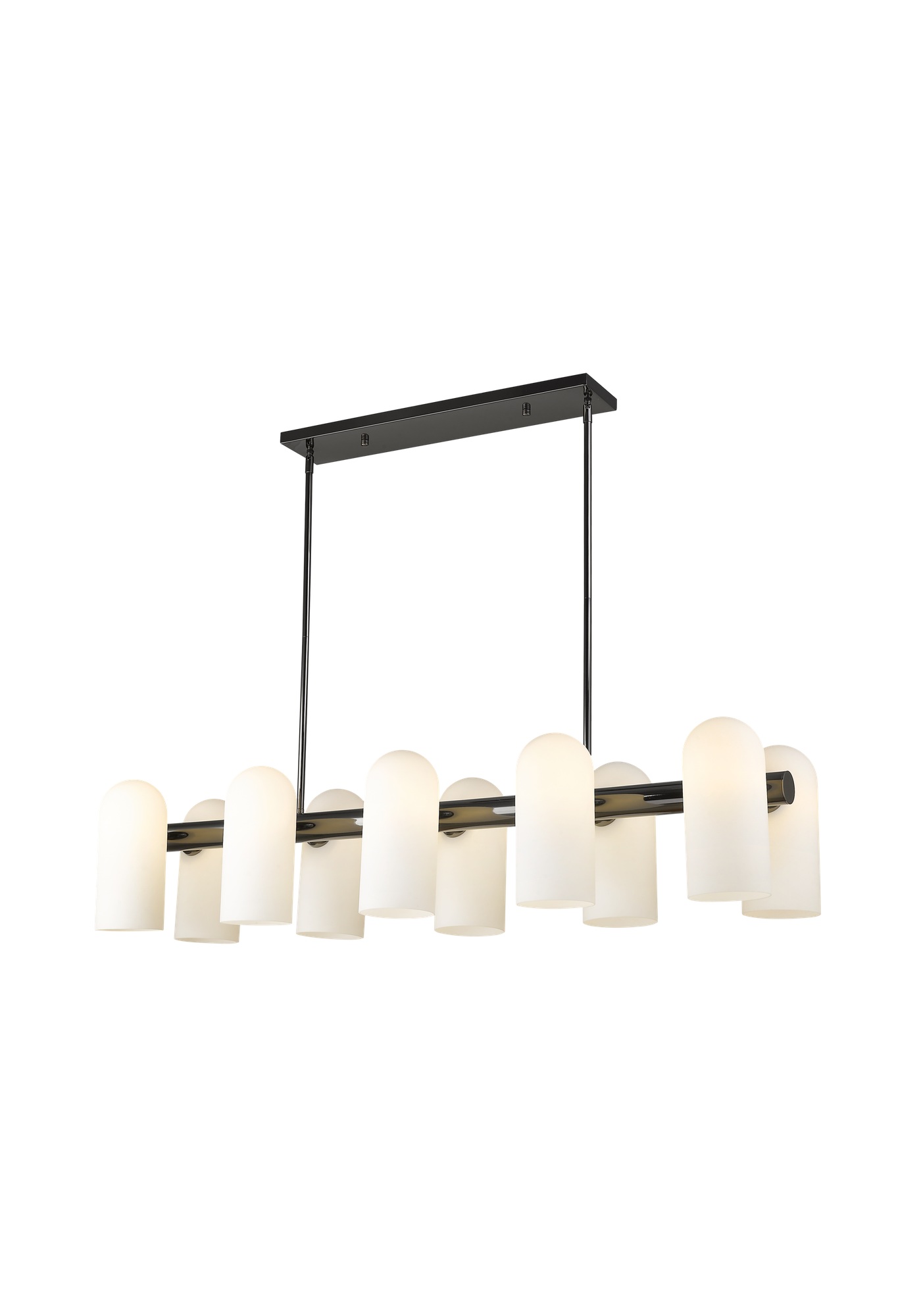 Lustre Seoul — Îlot à Diffuseurs Blancs