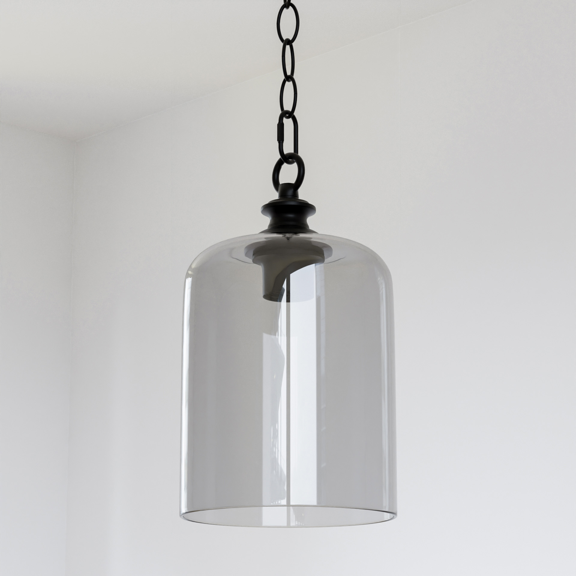 Suspension Prague — Cloche en Verre Compacte par Cosmolight Suspension Prague — Cloche en Verre Compacte en situation