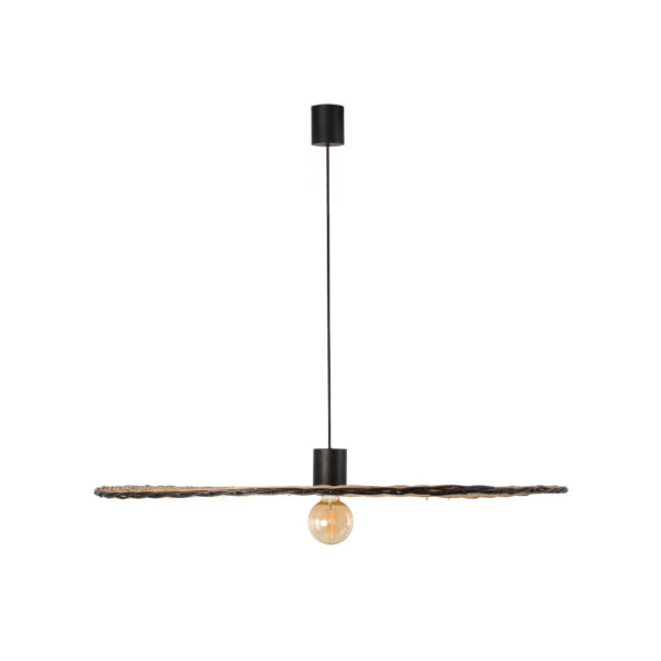Luminaire rotin et osier : appliques, lampes et suspensions suspension costas faro 100cm
