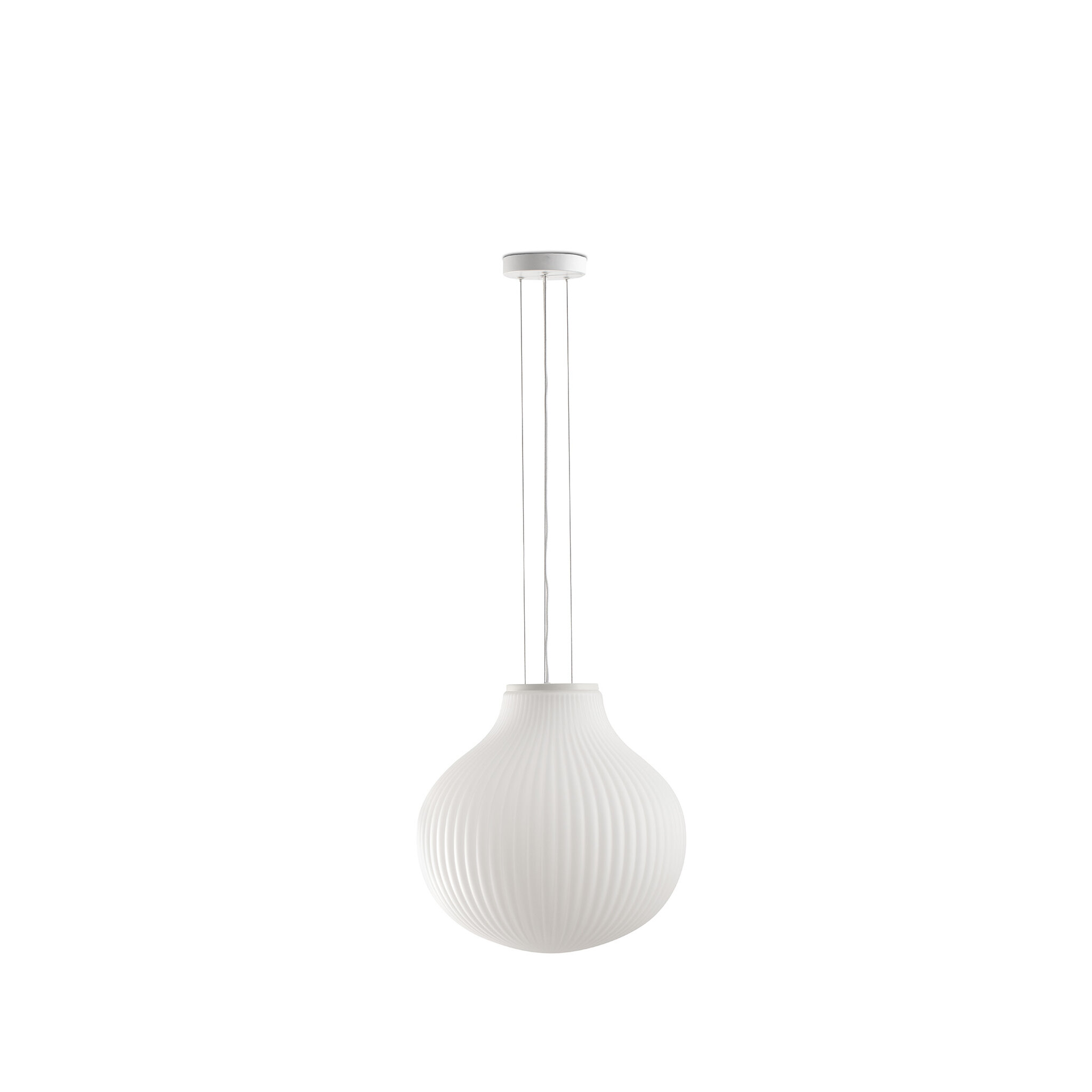 suspension isabelle 400 verre opale faro