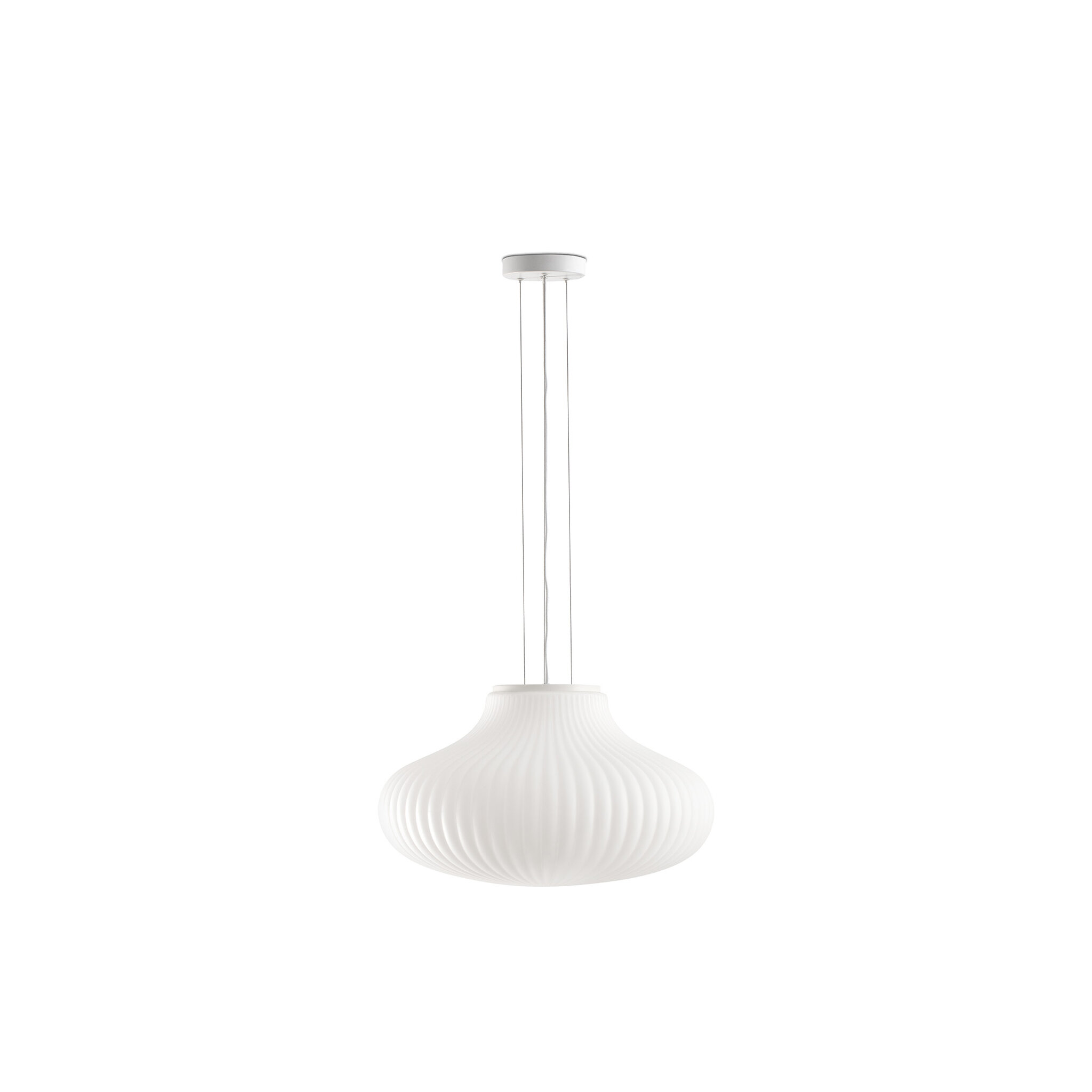 Suspension ISABELLE par Faro suspension isabelle 500 verre opale faro