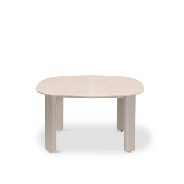 table basse terrasse bois arrondie
