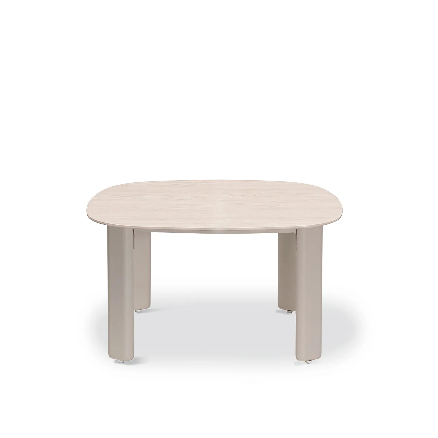 table basse terrasse bois arrondie