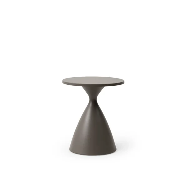 table d'appoint terrasse forme conique