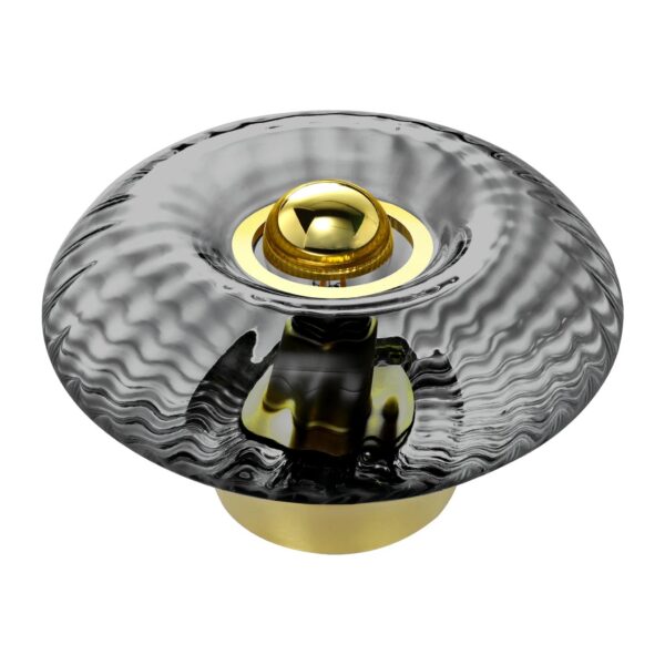 Graphite verrine Grace Elements Lighting verre soufflé