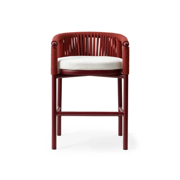 tabouret de bar terrasse corde tressée