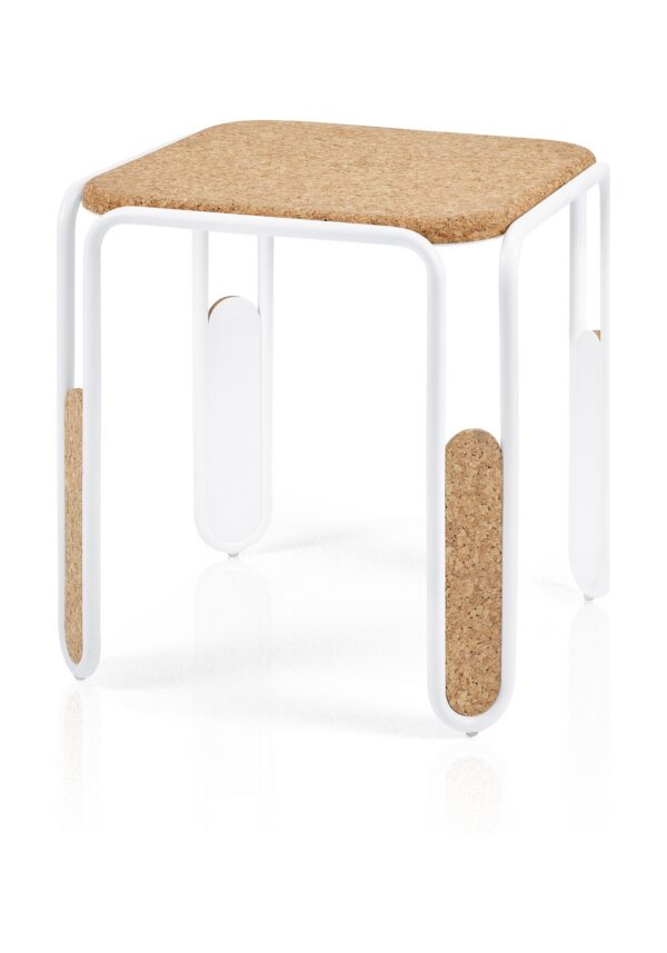 tabouret falca liège blanc