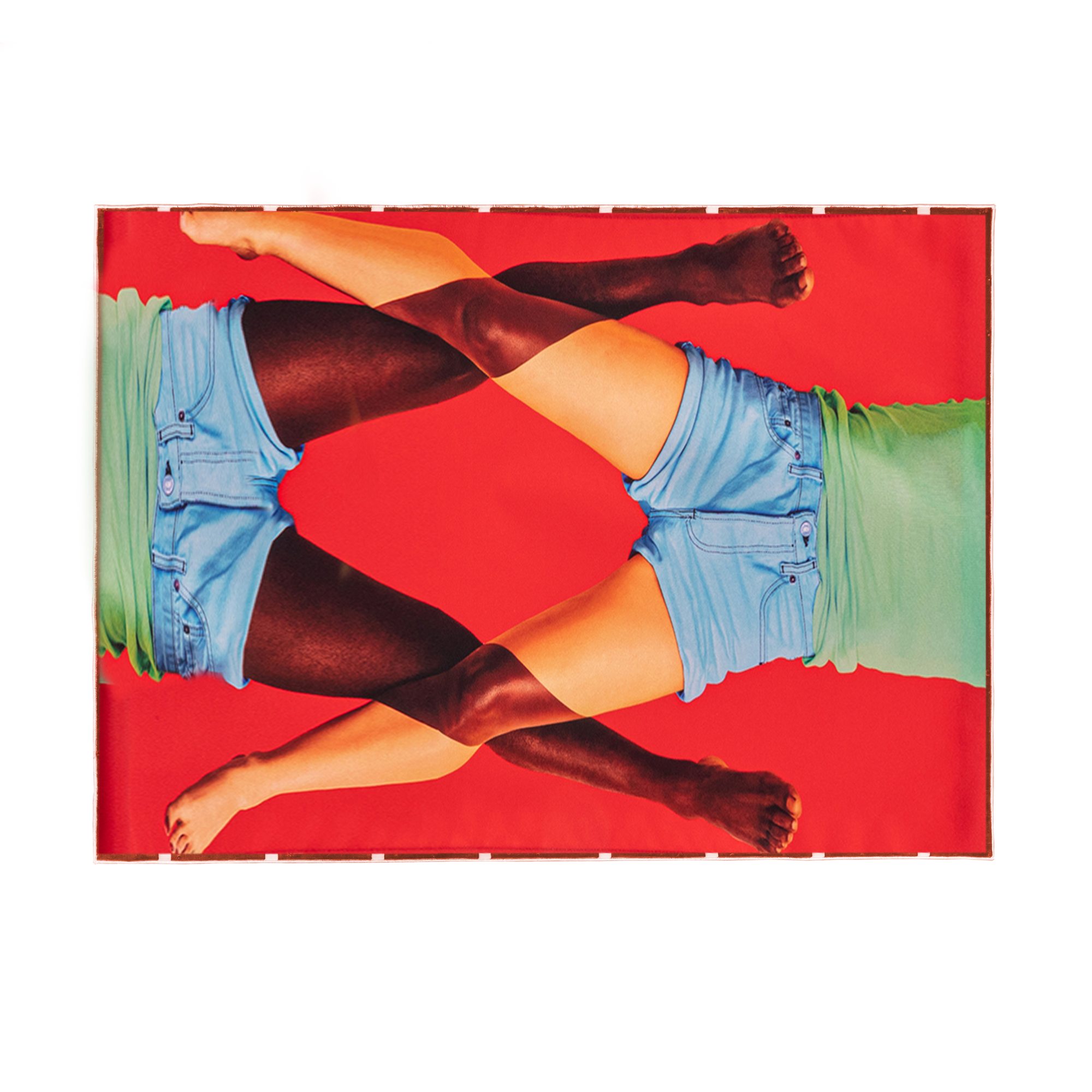 tapis rectangulaire design Scissors Toiletpaper Seletti