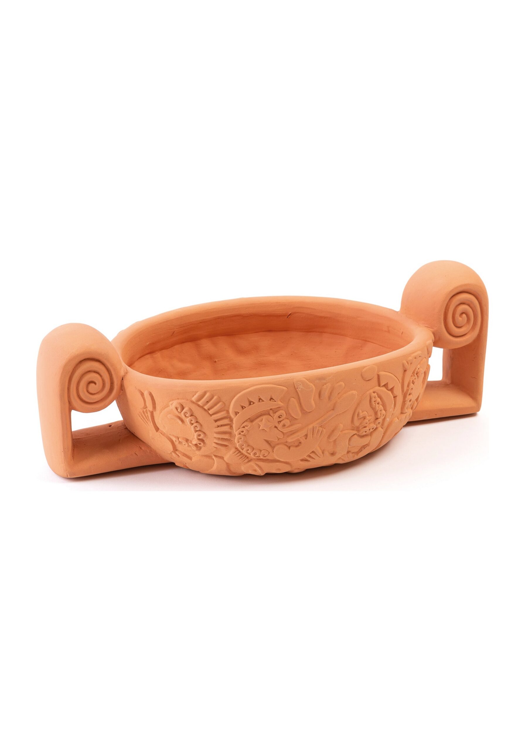 vase centerpiece Magna Graecia Seletti terracotta