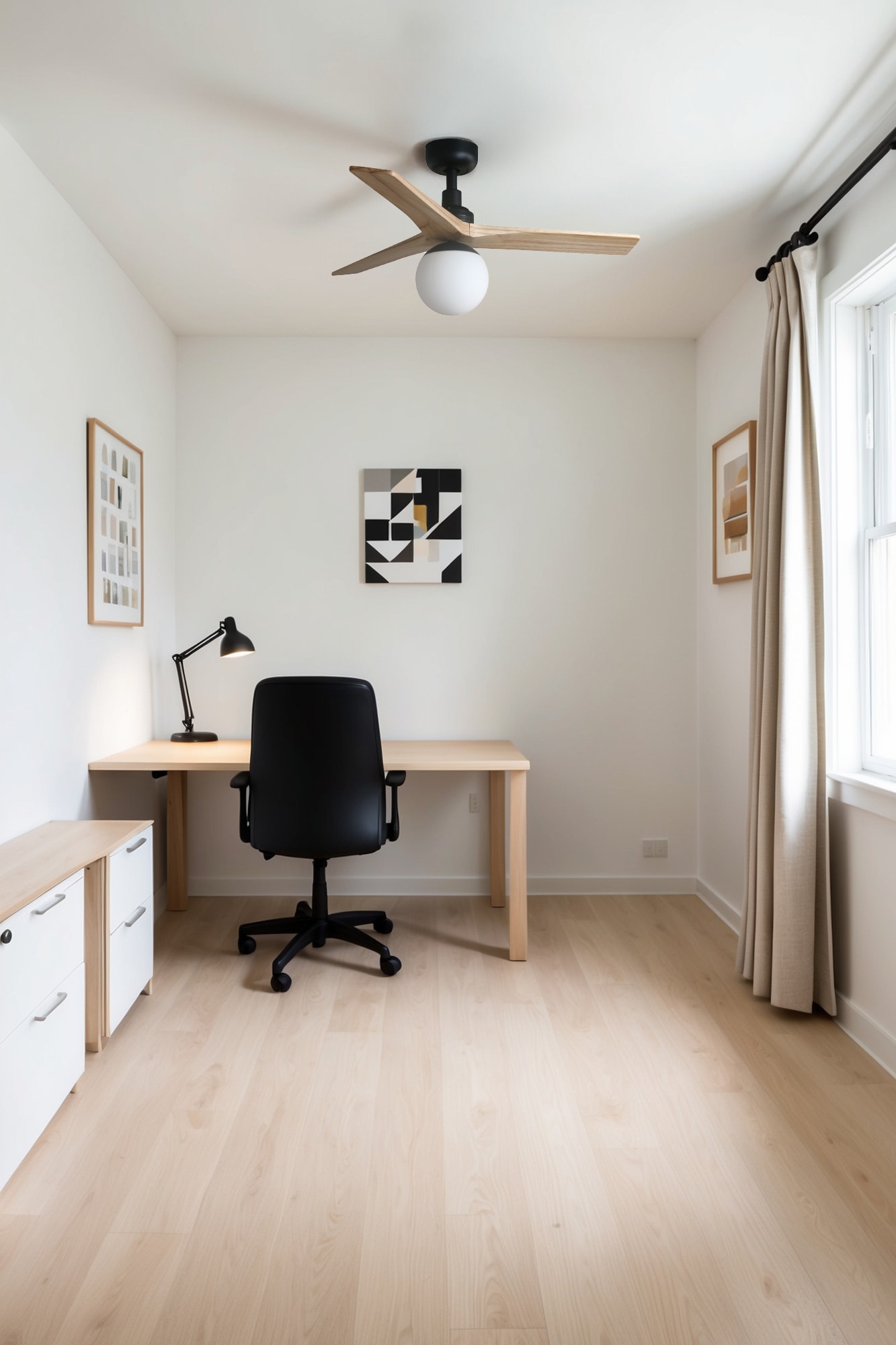 ventilateur plafond avec éclairage