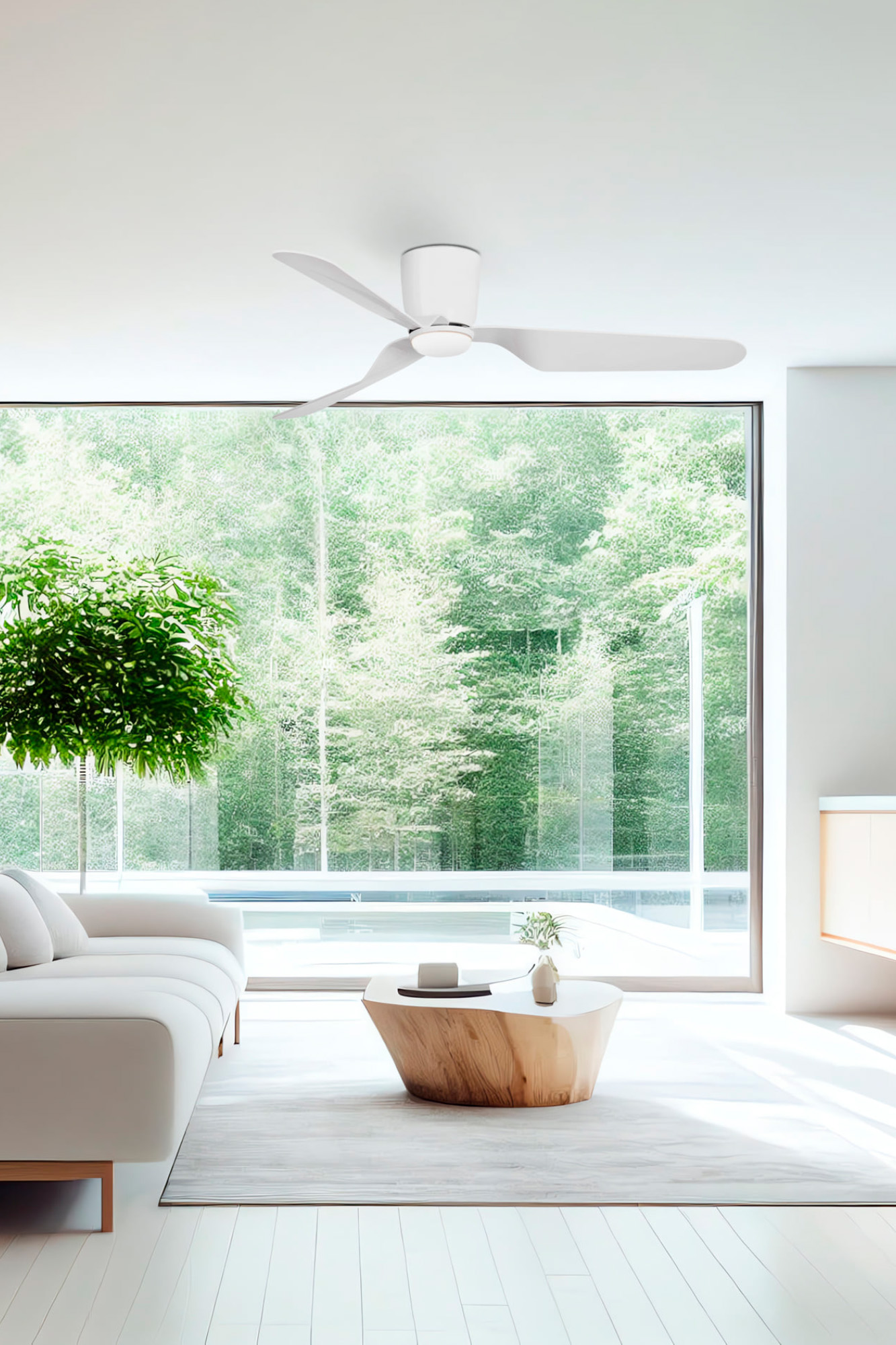 ventilateur plafond faible hauteur