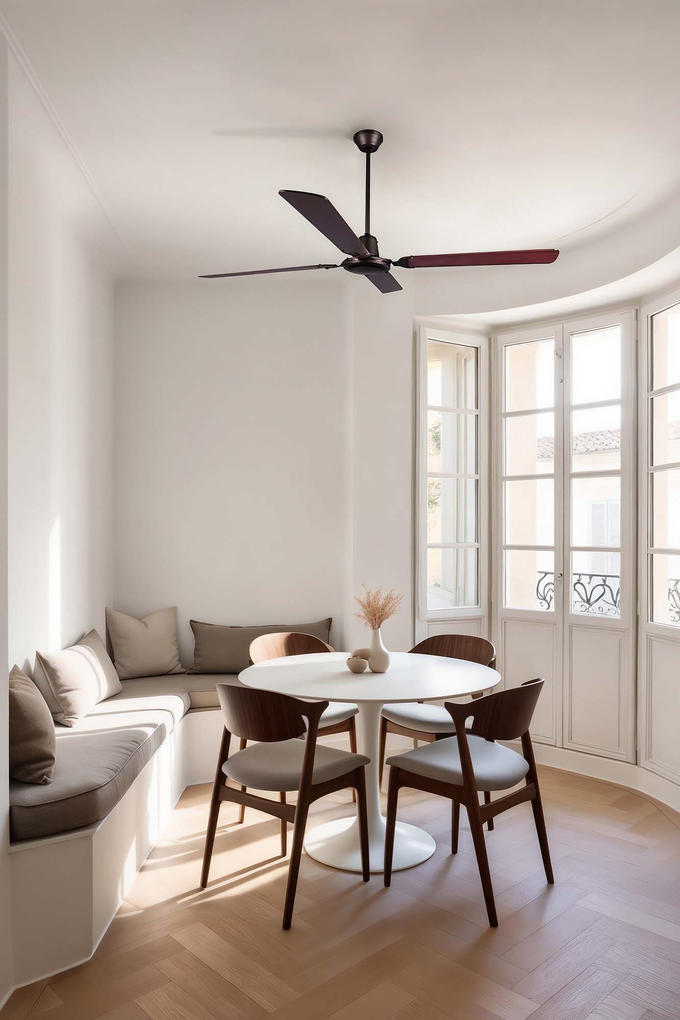 Ventilateur de Plafond MALVINAS par Faro ventilateur plafond marron