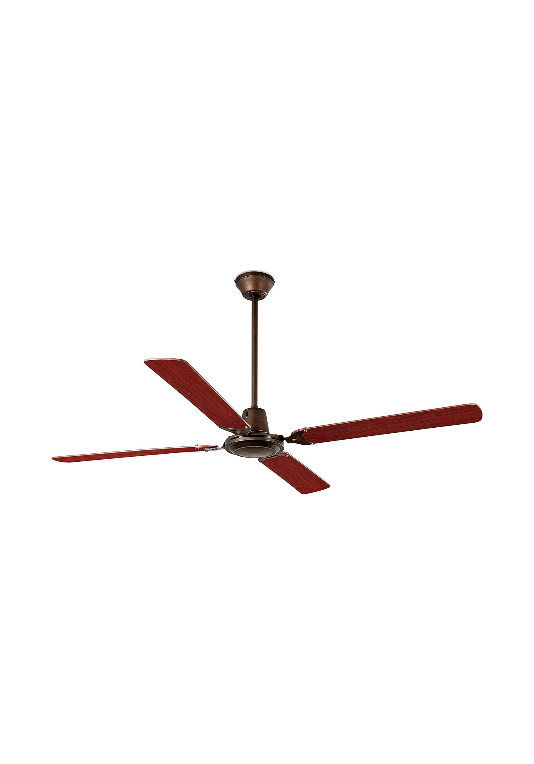 ventilateur plafond marron