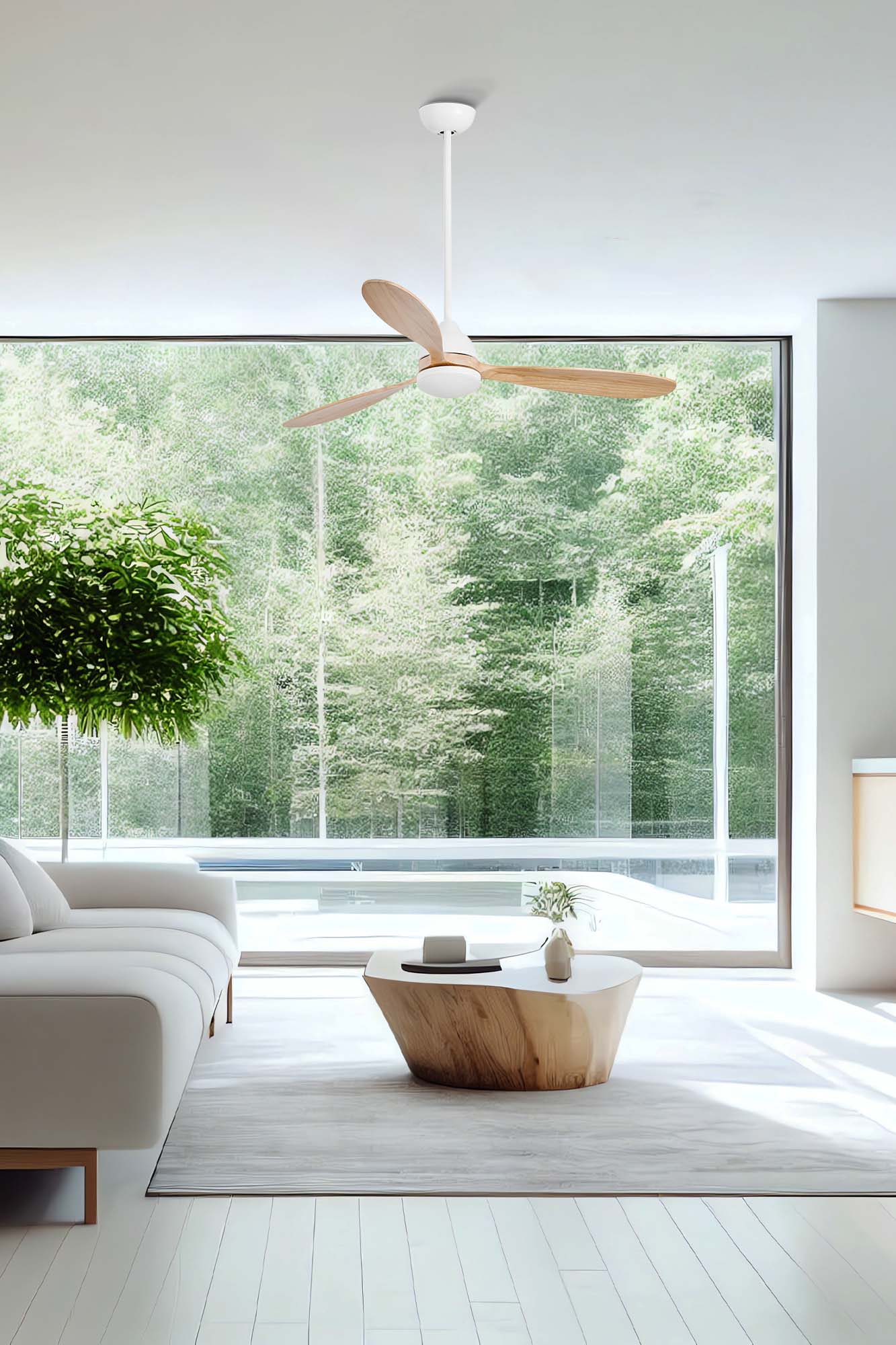 ventilateur plafond moderne