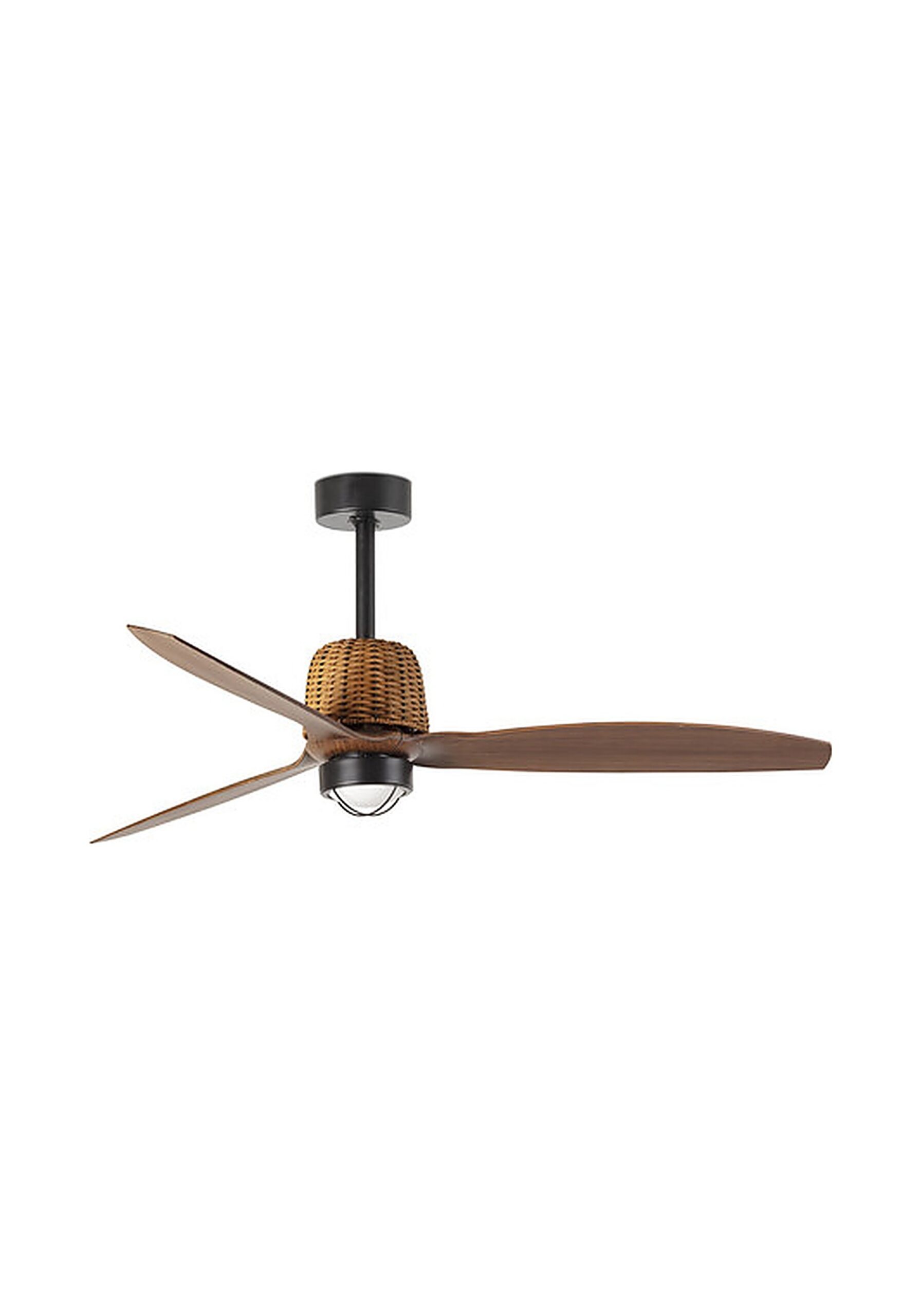 ventilateur plafond osier