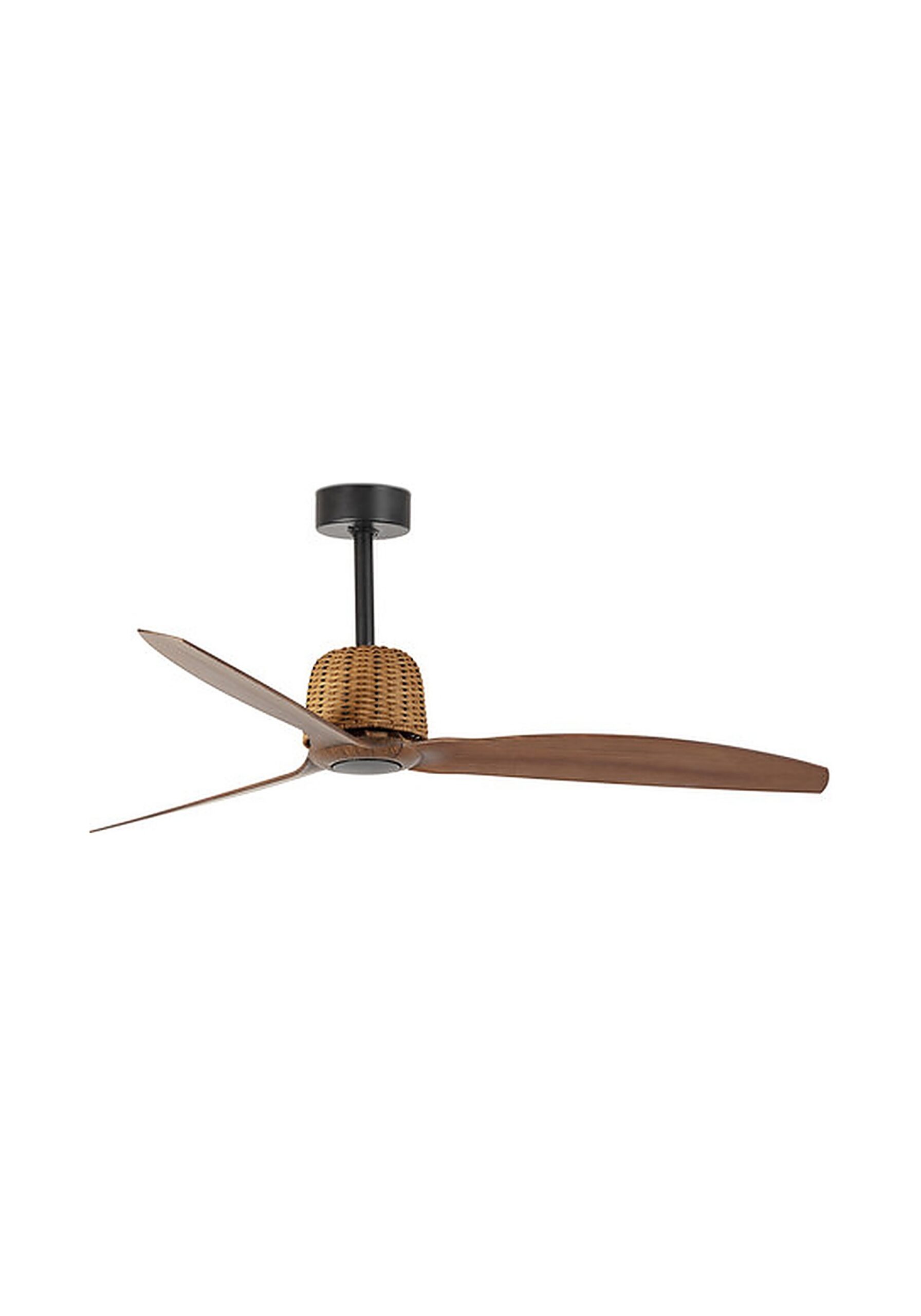 ventilateur plafond rotin