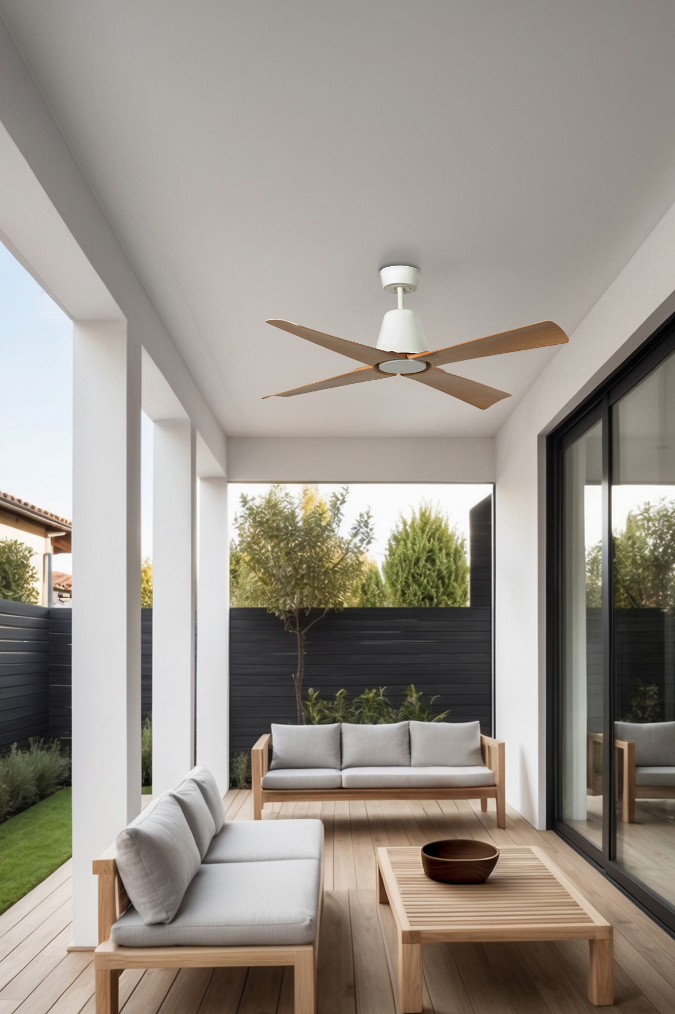 ventilateur plafond tropical