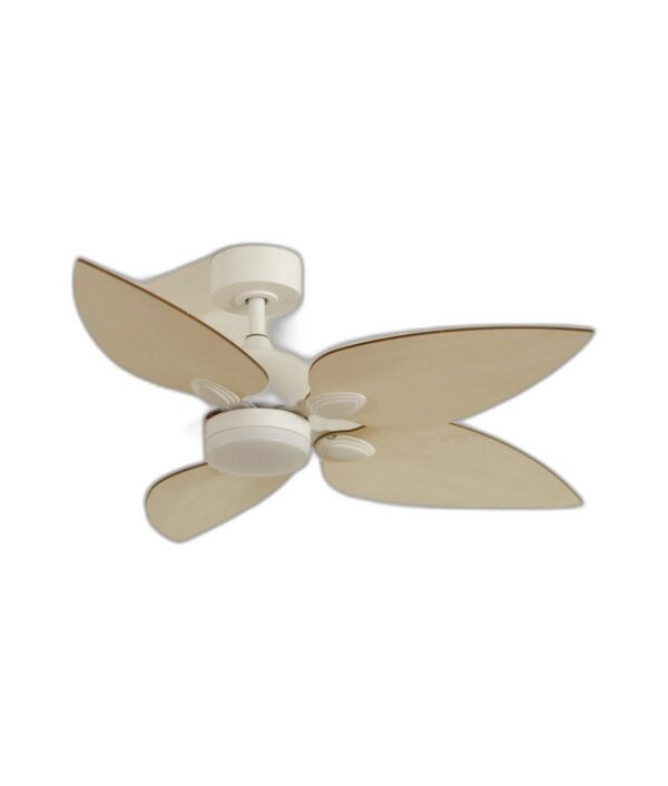 ventilateur plafond virevole bois mantra
