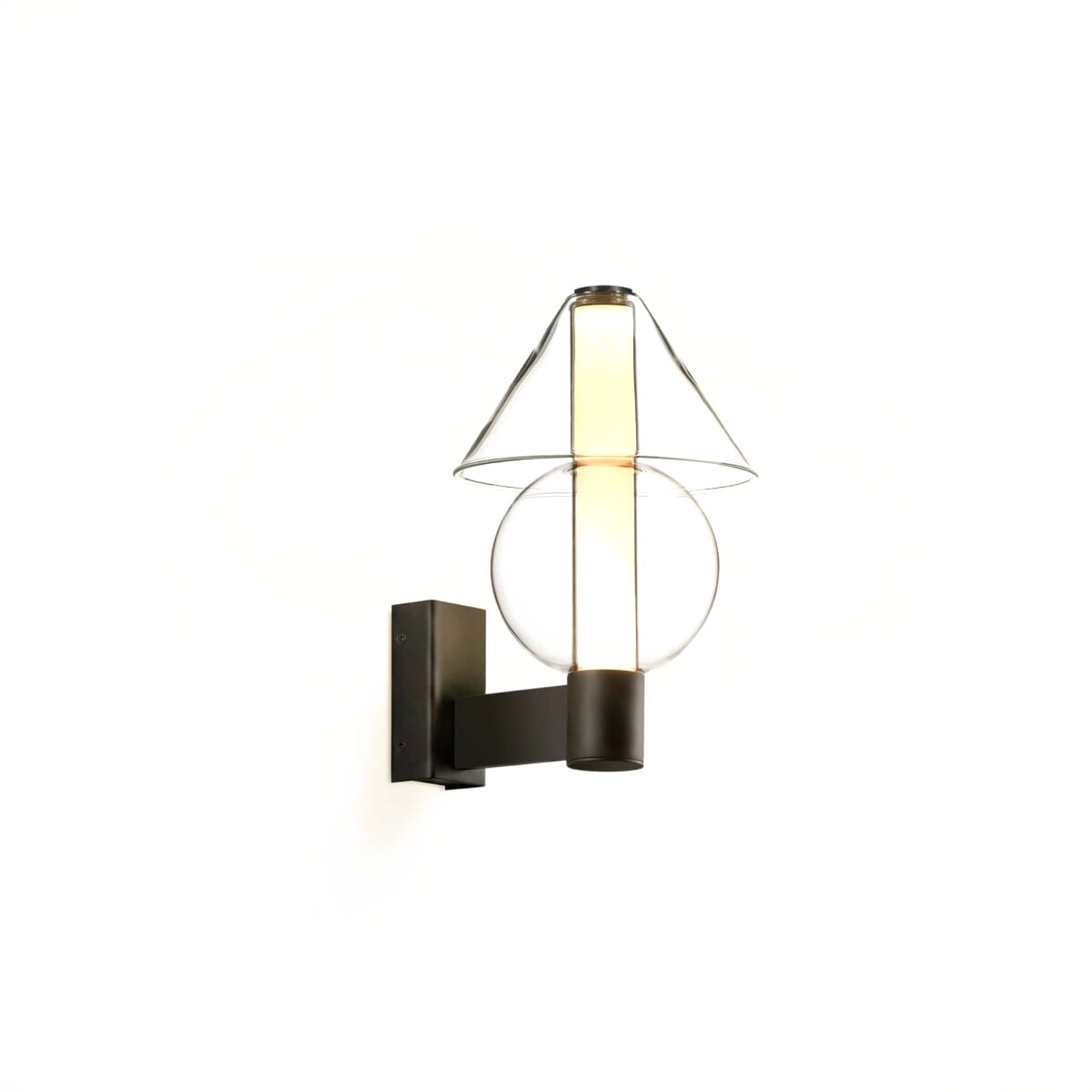 Applique Fragile A1 Marset, finition noire