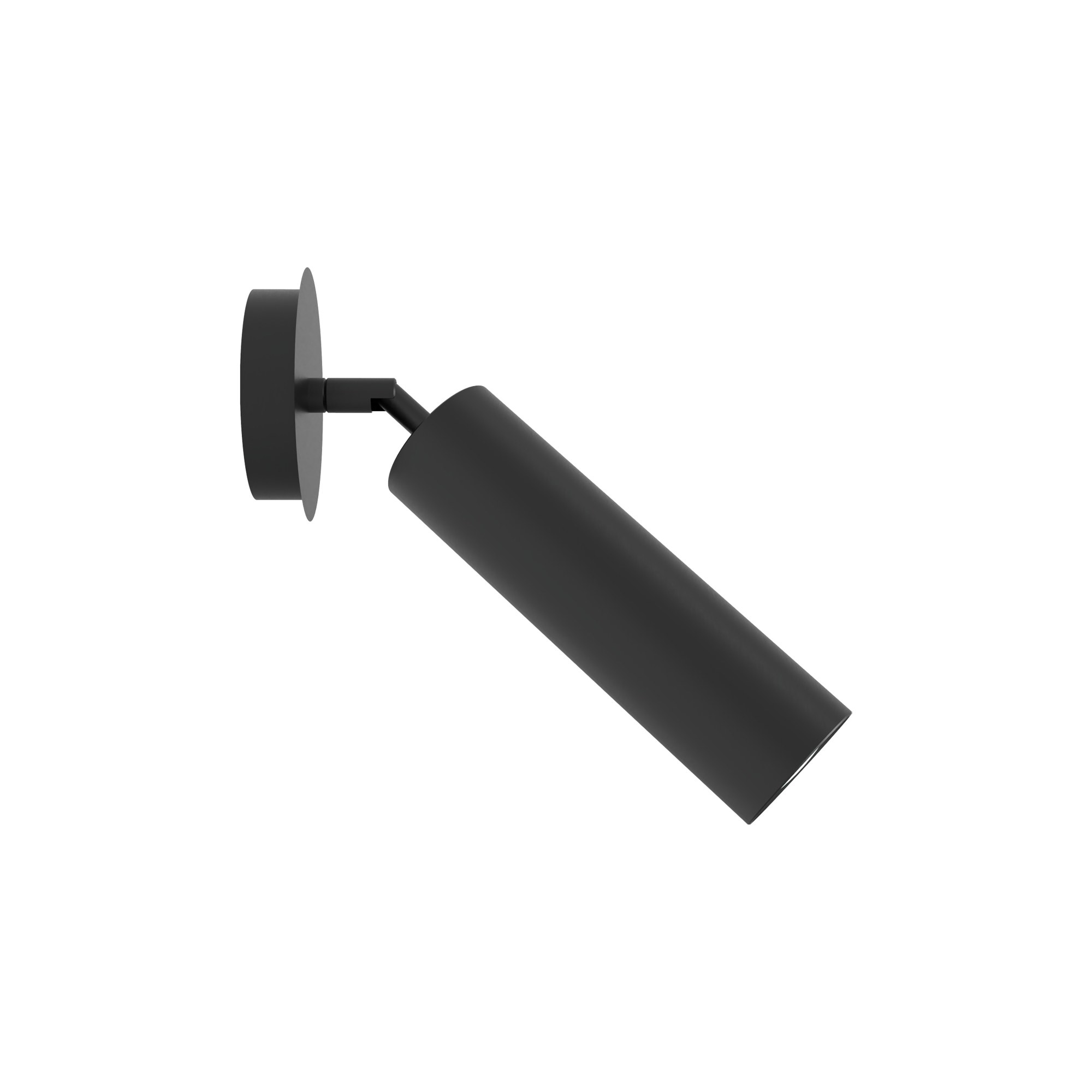 Applique plafonnier Nari en fer par Robin Lamps applique plafonnier Nari tube 16 cm noir mat