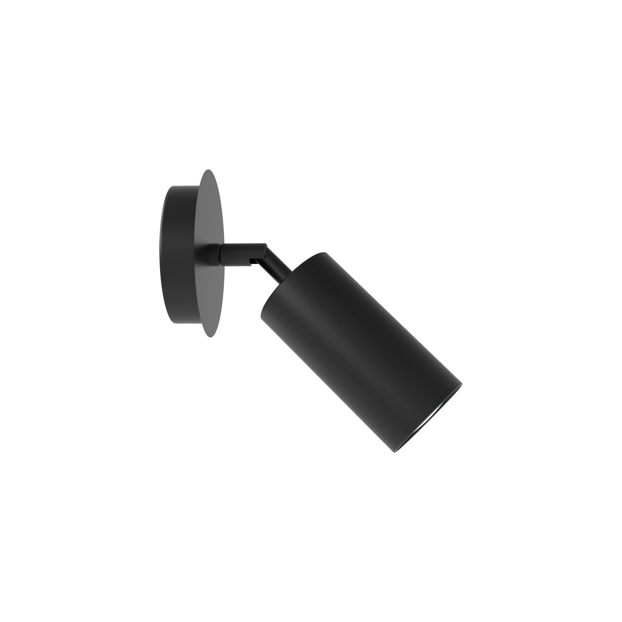 Applique plafonnier Nari en fer par Robin Lamps applique plafonnier Nari tube 8 cm noir mat