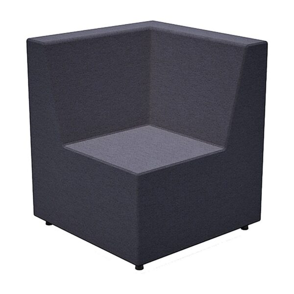Banquette modulable : élément d'angle compatible, composition sur devis