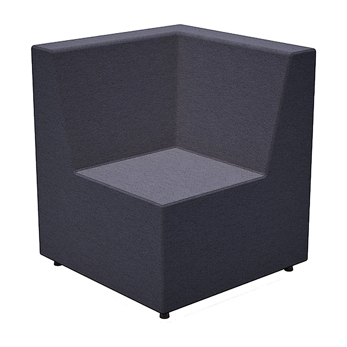 Banquette modulable : élément d'angle compatible, composition sur devis