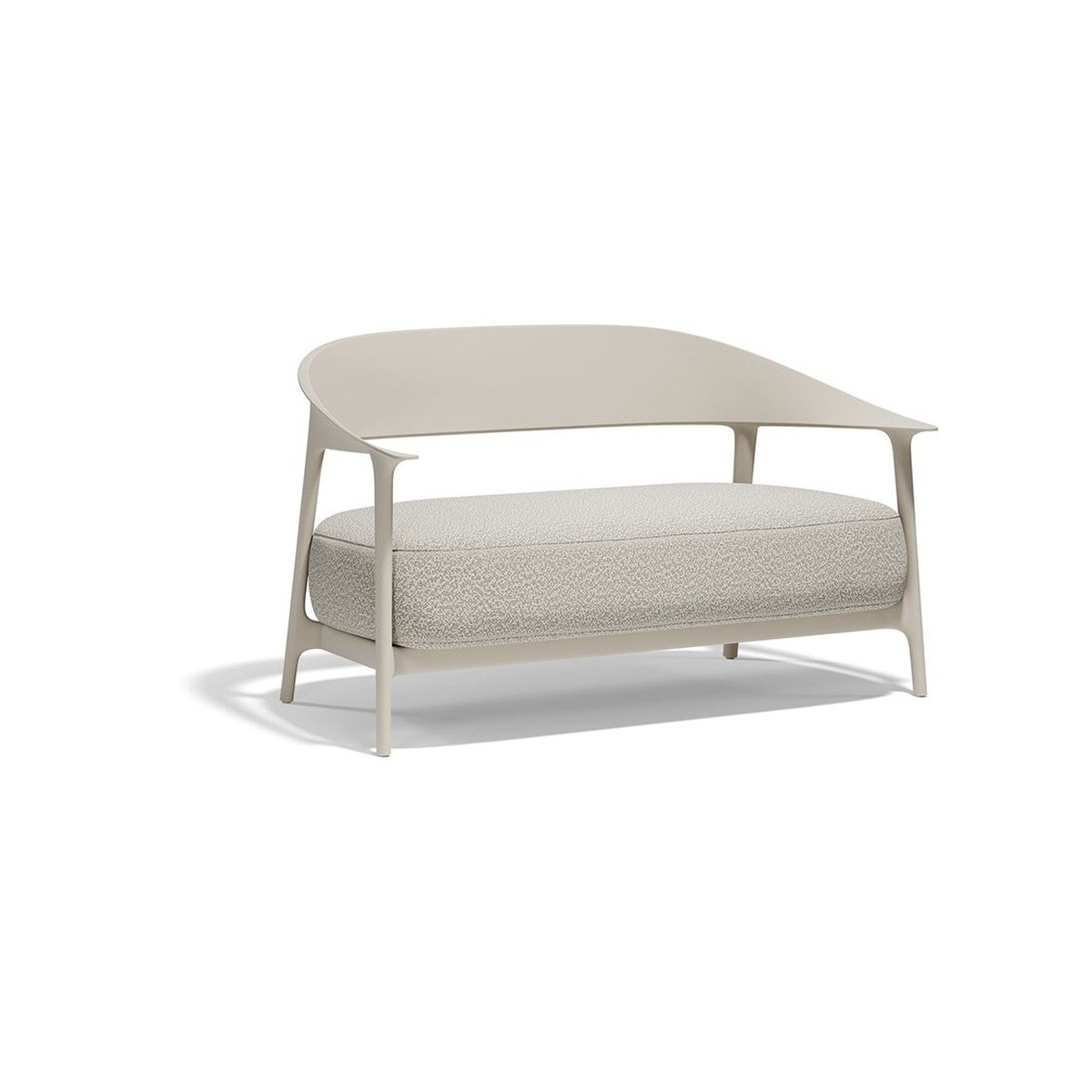 canapé Africa Vondom coloris écru, 2 places (127 cm)