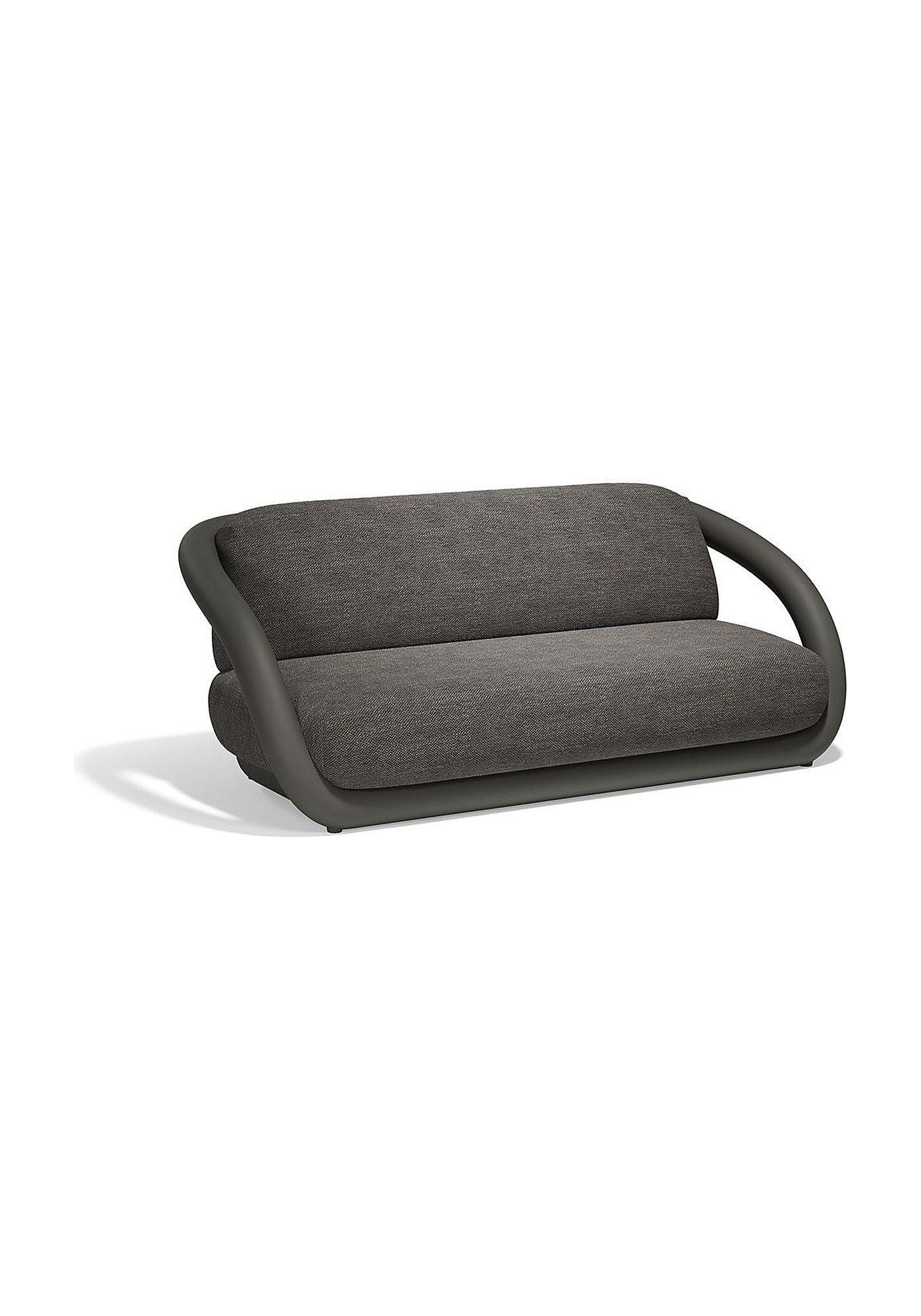 Canapé Mel en polyéthylène et tissu au design contemporain par Ramón Esteve x Vondom canapé Mel Vondom coloris Anthracite