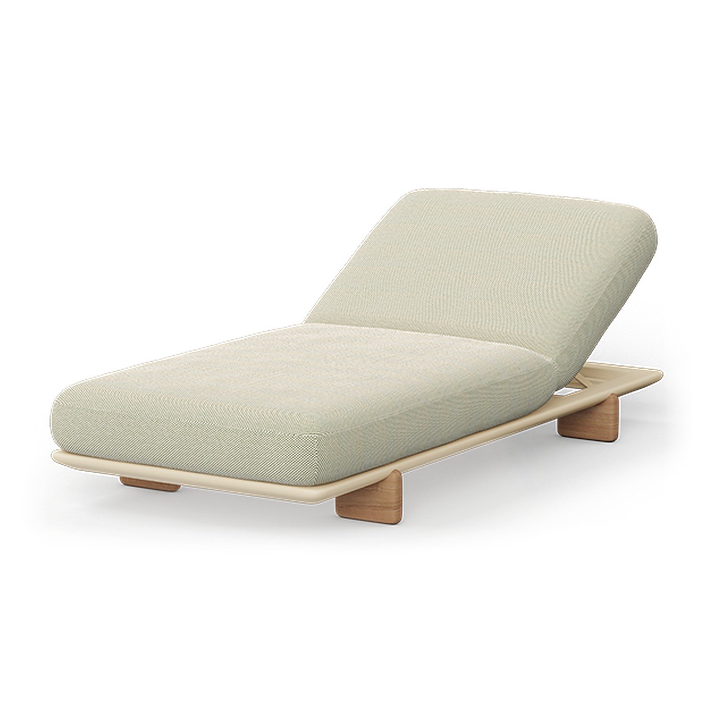 chaise longue Milos Vondom, coloris crème