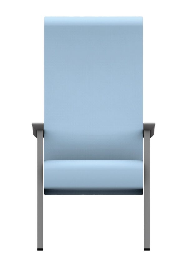 Fauteuil de repos EHPAD à dossier haut, version standard