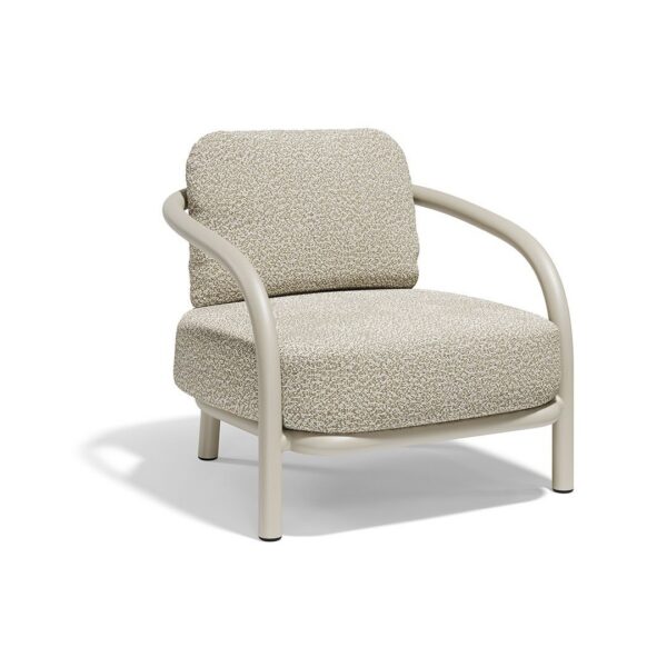 fauteuil lounge Gum Vondom coloris écru