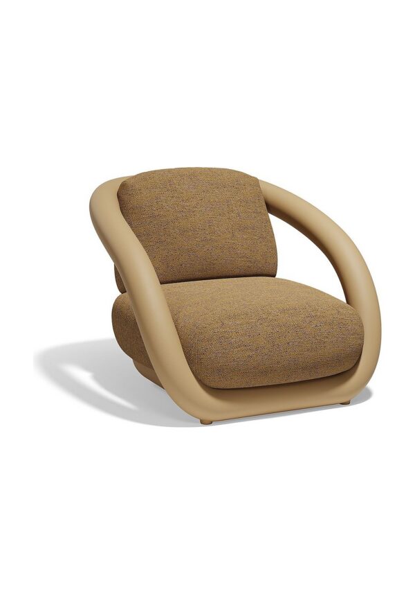 fauteuil lounge Mel Vondom coloris camel