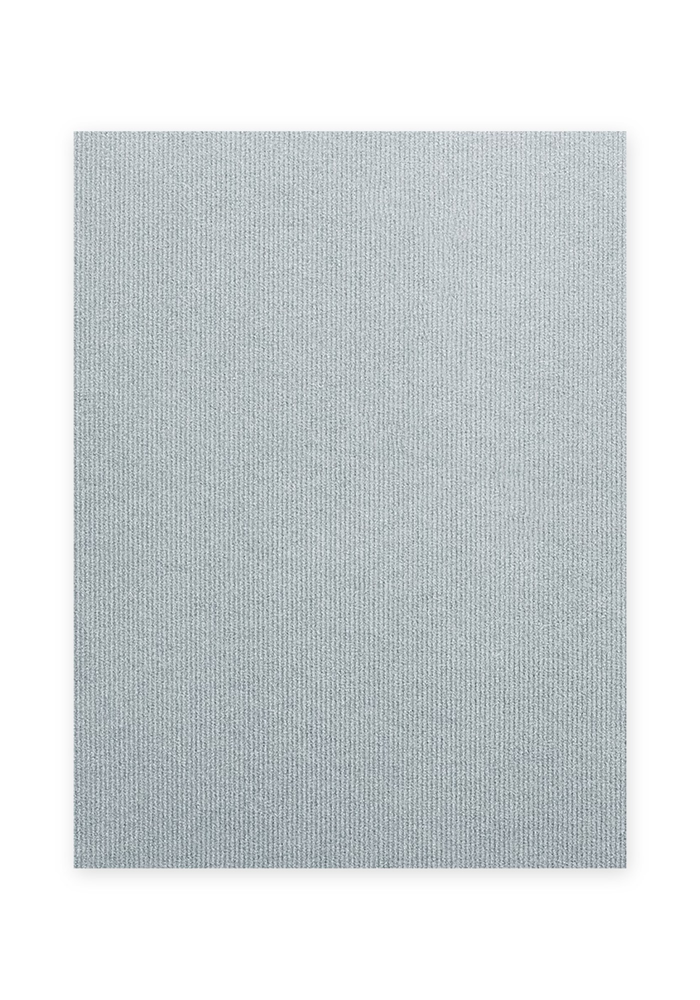 Feutre acoustique rayé PRESSEDfelt par Slalom, laine et PET feutre acoustique rayé Slalom PRESSEDfelt bleu gris, fond blanc