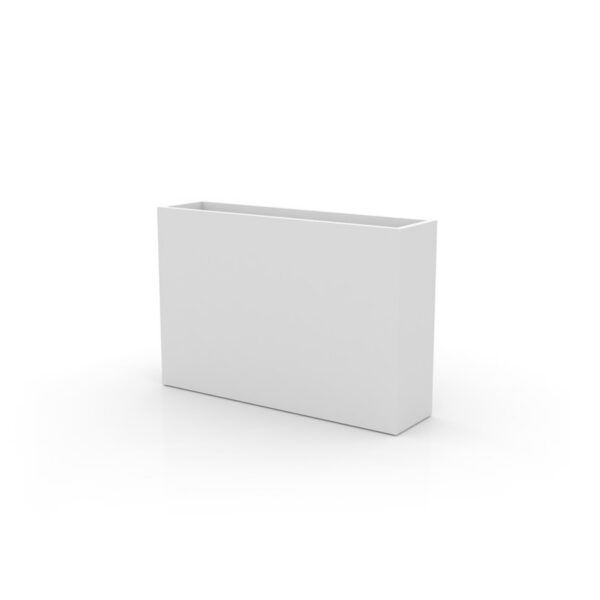 jardinière haute extérieur Vondom modele 120 cm coloris blanc