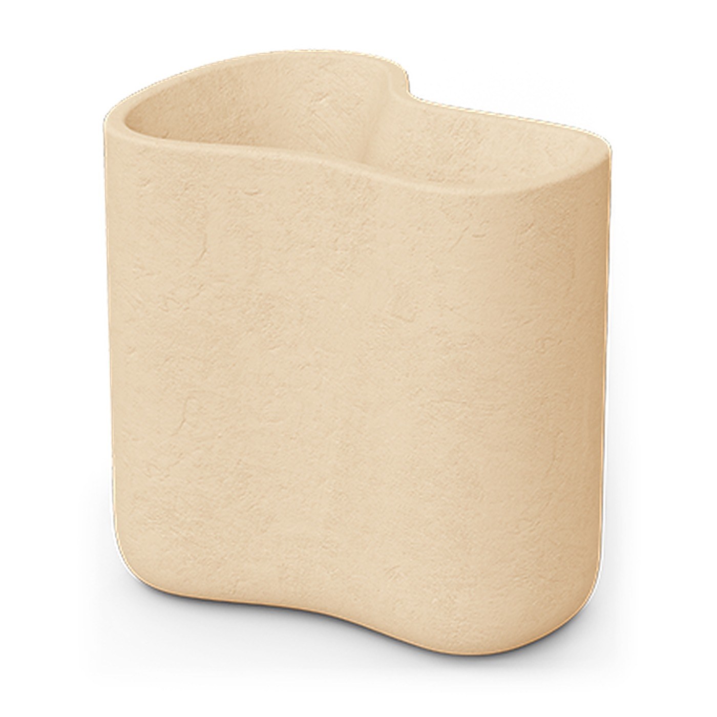 jardinière Milos Vondom, moyenne, coloris crème